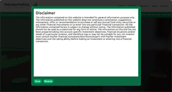 Desktop Screenshot of moneymatics.co.in